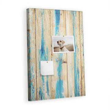 tulup.si Plutovinasta tabla Stari les Kovinski zatiči