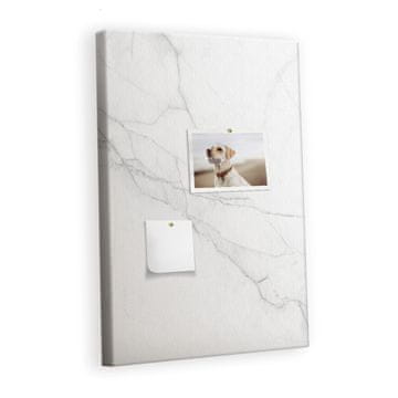 tulup.si Plutovinasta tabla Kamnit marmor Kovinski zatiči