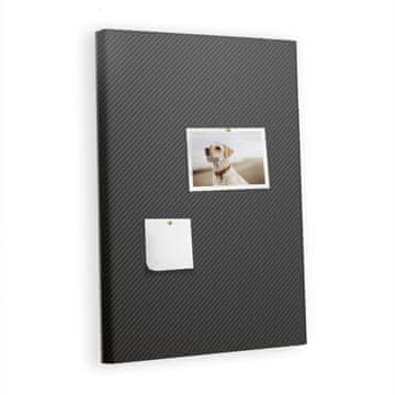 tulup.si Plošča iz plute Temni vzorec Lesene zatiči