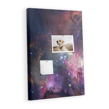 tulup.si Slika na pluti Galaxy kosmos Barvne zatiči