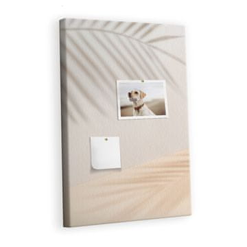 tulup.si Plošča iz plute Odtenek palmovih listov Kovinski zatiči