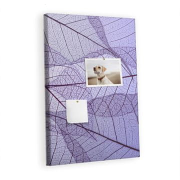 tulup.si Plošča iz plute Listna tekstura Barvne zatiči