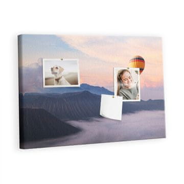 tulup.si Plošča iz plute Čudovita pokrajina Kovinski zatiči