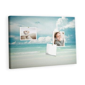 tulup.si Plošča iz plute Krajinsko morje Kovinski zatiči