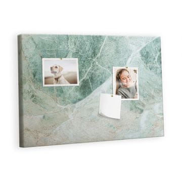 tulup.si Plošča iz plute Marmornata površina Lesene zatiči