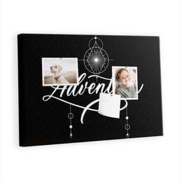 tulup.si Plošča iz plute Pustolovščina Lesene zatiči