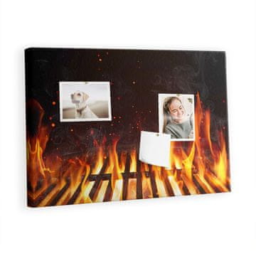 tulup.si Plošča iz plute Žar Lesene zatiči