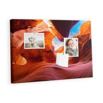 tulup.si Plošča iz plute Kanjon Barvne zatiči