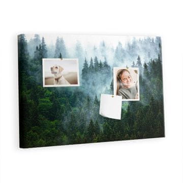 tulup.si Plutovinasta tabla Megleni gozd Kovinski zatiči