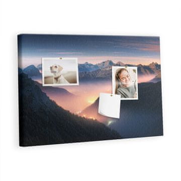 tulup.si Plutovinasta tabla Gore pokrajine Barvne zatiči