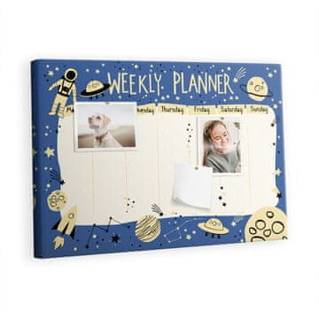 tulup.si Plutovinasta tabla Vesoljski načrtovalec Kovinski zatiči