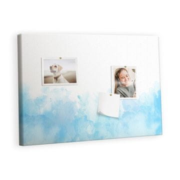 tulup.si Plošča iz plute Pobarvani madeže Kovinski zatiči