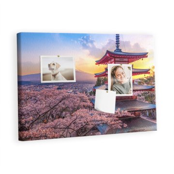 tulup.si Slika na pluti Japonska konstrukcija Kovinski zatiči