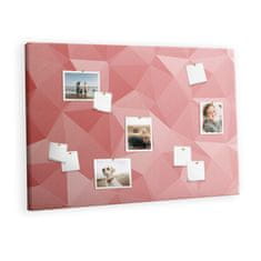 tulup.si Plošča iz plute Trikotni abstrakcija 120x80 cm Barvne zatiči