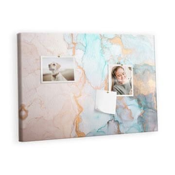 tulup.si Slika na pluti Abstraktna slika Kovinski zatiči