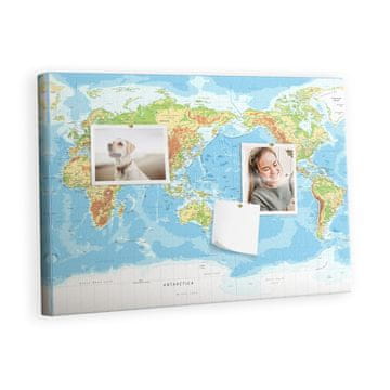 tulup.si Plošča iz plute Pacifični pogled Kovinski zatiči