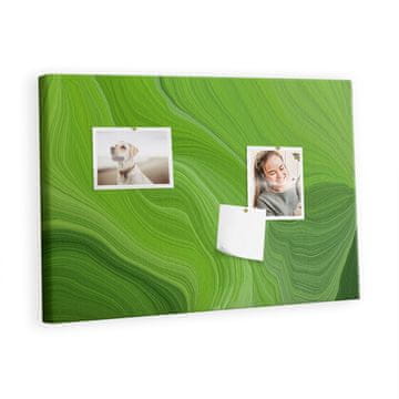 tulup.si Plošča iz plute Sodobni valovi Barvne zatiči