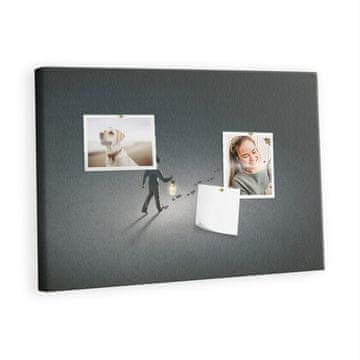 tulup.si Plošča iz plute Rodder v temi Kovinski zatiči