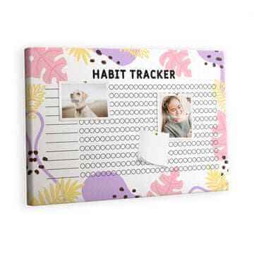 tulup.si Plutovinasta tabla Navade za sledenje Barvne zatiči