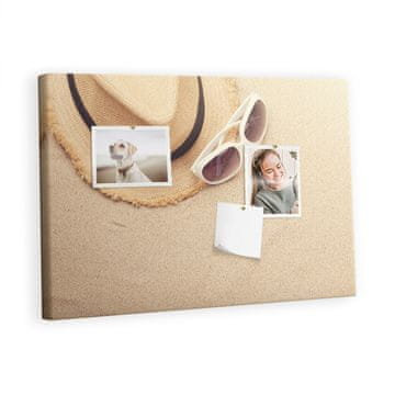 tulup.si Plutovinasta tabla Počitniško potovanje Barvne zatiči