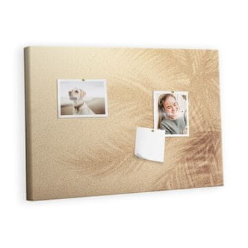 tulup.si Plutovinasta tabla Palm listi Barvne zatiči