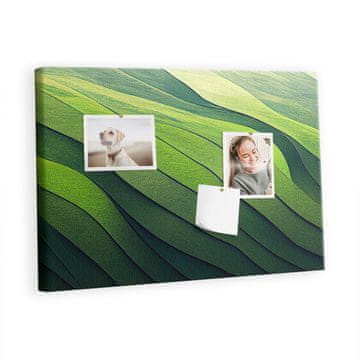 tulup.si Plošča iz plute Poljska abstrakcija Lesene zatiči