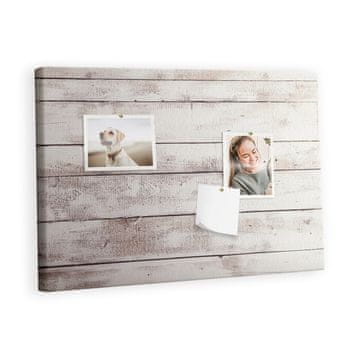 tulup.si Plošča iz plute Vzorec lesene plošče Barvne zatiči