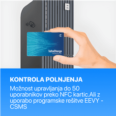 Teltonika Električna polnilnica za hibridna in električna vozila TeltoCharge 11kW