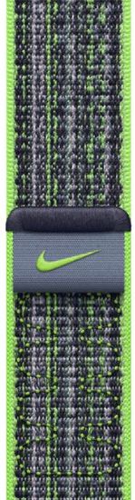 Apple Bright Nike Sport Loop pašček, 41 mm, zelen/moder ((MTL03ZM/A))