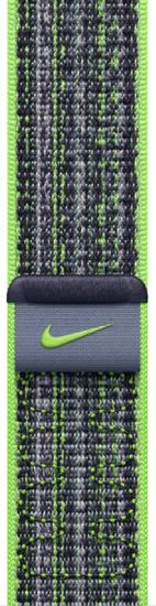 Apple Bright Nike Sport Loop pašček, 45mm, zelen/moder ((MTL43ZM/A))