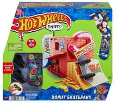 Hot Wheels komplet za igranje v skateparku s prstnimi ploščicami - Donut (HGT91)