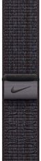 Apple Nike Sport Loop pašček, 45mm, črna/ modra (MUJX3ZM/A)