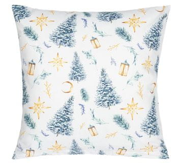 Bombažna prevleka - Božič - 40x40 cm - Božično drevo