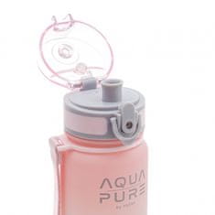 Astra Steklenička AQUA PURE by 400 ml - roza/siva, 511023001