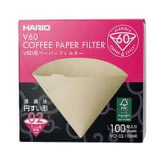 Hario Rjavi papirnati filtri Hario Misarashi - V60-02 - škatla 100 kosov