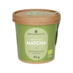 Brown House & Tea Brown House & Tea - Matcha Premium - Matcha čaj 40g