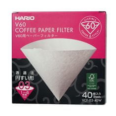 Hario Hario papirnati filtri za kapljanje V60-03 - 40 kosov