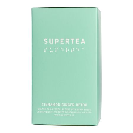 Teministeriet - Supertea Cinnamon Ginger Detox - čaj 20 vrečk