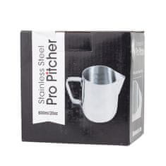 Greatstore Rhinowares Pro vrč iz nerjavečega jekla - srebrn 600 ml vrč