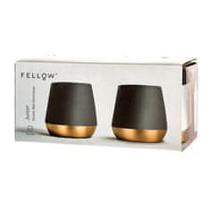 Fellow Fellow Junior Demitasse - 70 ml črn vrč - 2 kosa