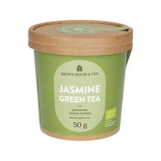 Brown House & Tea Brown House & Tea - Zeleni čaj z jasminom - čaj v prahu 50g