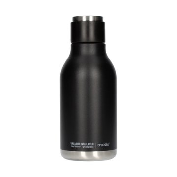 Asobu Asobu - Urban Water Bottle Black - 460 ml termalna plastenka