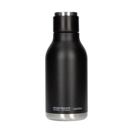 Asobu Asobu - Urban Water Bottle Black - 460 ml termalna plastenka