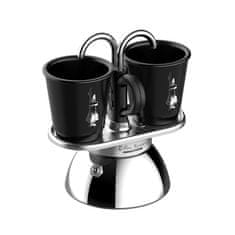 BIALETTI Bialetti - Set Mini Express Induction 2tz Black + 2 skodelici