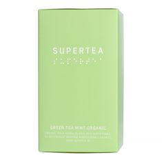 Teministeriet - Supertea Zeleni čaj meta organski - čaj 20 vrečk