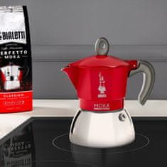 Bialetti New Moka Induction 6tz Rdeča