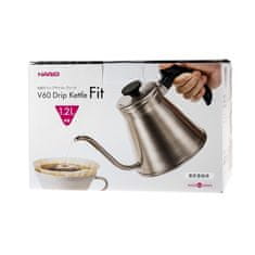 Hario Hario Fit V60 kapljični čajnik Silver - 1,2 l