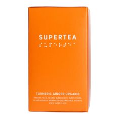 Teministeriet - Supertea Kurkuma Ingver Organic - čaj 20 vrečk