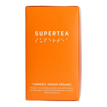 Teministeriet - Supertea Kurkuma Ingver Organic - čaj 20 vrečk