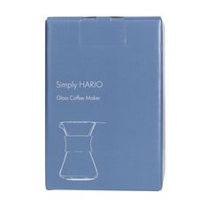 Hario - Stekleni aparat za kavo - bel